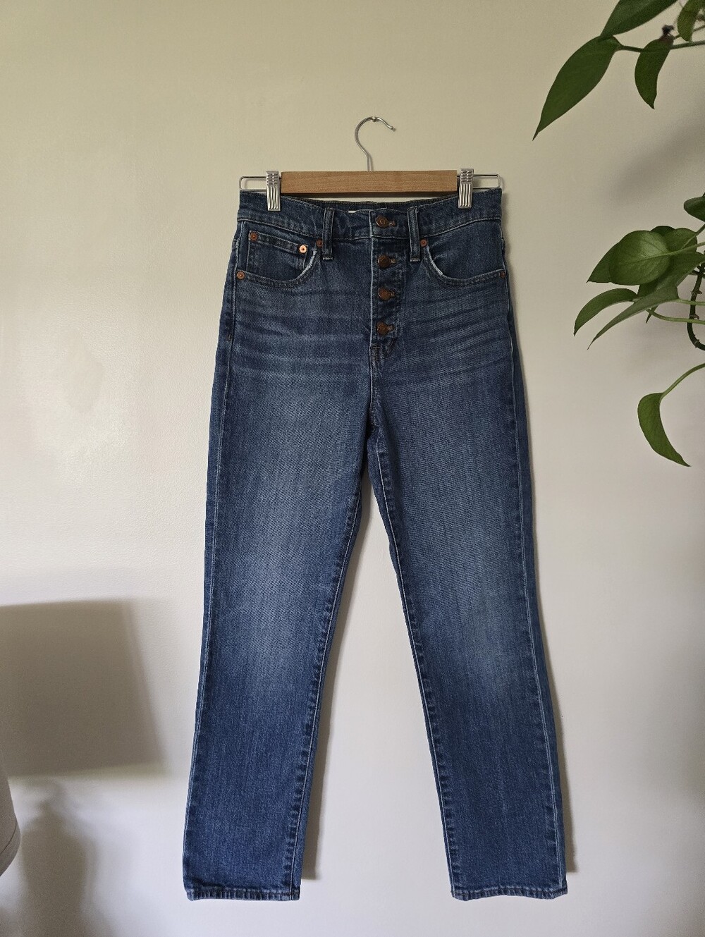 Madewell Size 25 The Perfect Vintage Crop Womens Blue Jeans